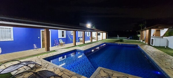 Outdoor pool - Chácara Recanto dos Pássaros 2 (SP)