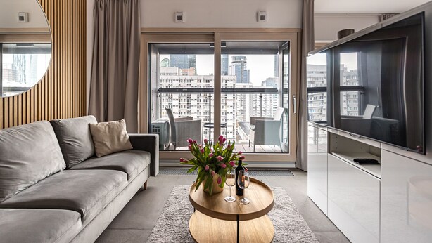 City Apartment | In-room safe, soundproofing, iron/ironing board, WiFi (free) - Mennica Residence (Warsaw)
