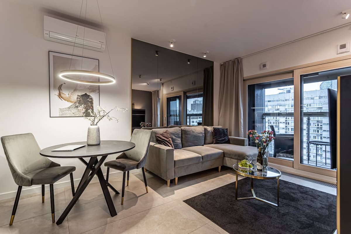 Business Apartment | 1 bedroom, in-room safe, soundproofing, iron/ironing board