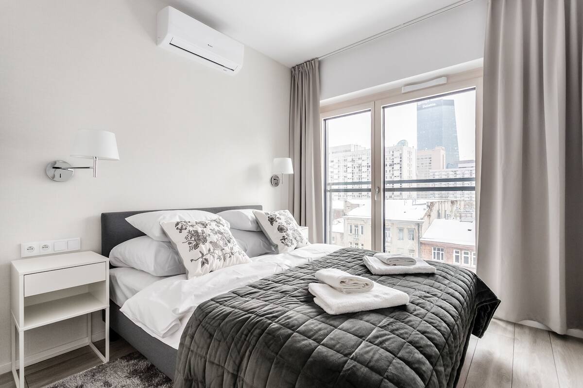 Business Apartment | 1 bedroom, in-room safe, soundproofing, iron/ironing board