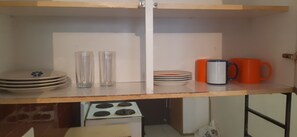 Apartamento básico, 1 quarto | Cozinha privada