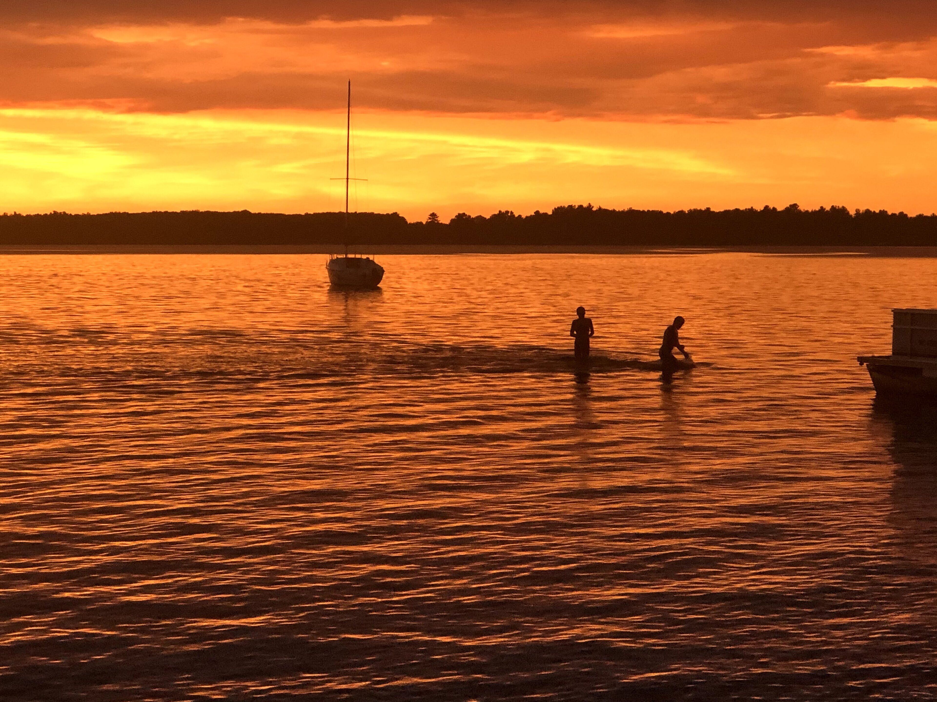 Two lakefront cottages,158 feet of frontage on Bear Lake