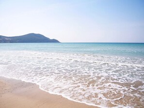 On the beach
