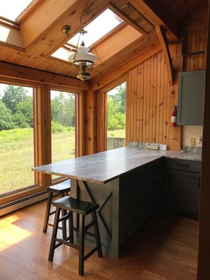 Dining - Post and Beam House with access to acres of land. Ample parking & new kitchen.  (Baldwin)