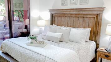 2 bedrooms, iron/ironing board, travel crib, free WiFi