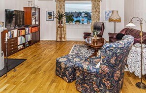 Télévision, cheminée