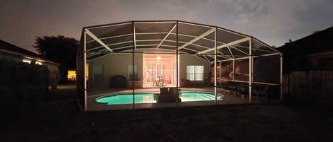 Indoor pool, outdoor pool