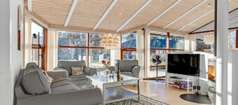 Nice home in Grenaa with sauna