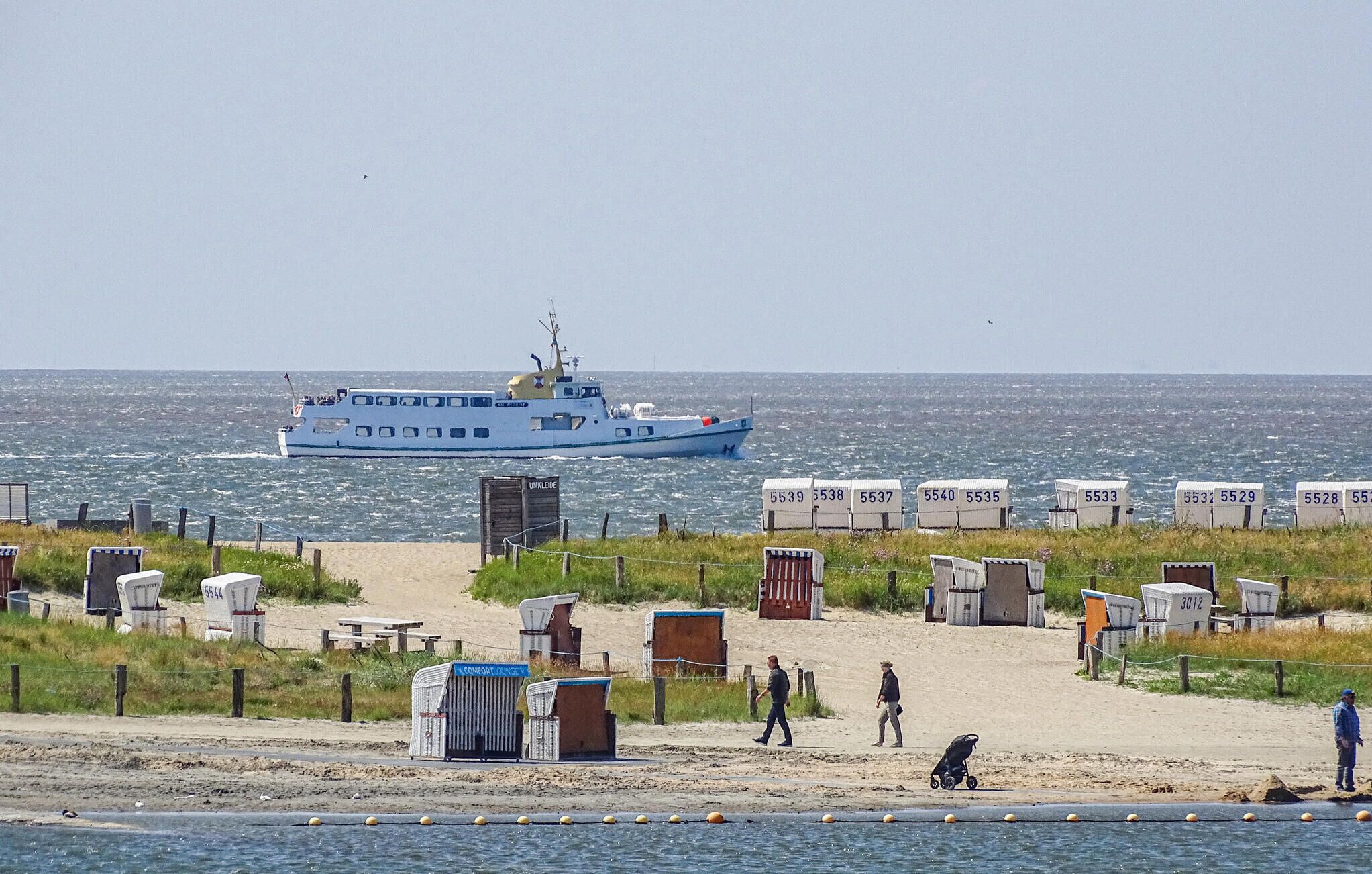 In Strandnähe, Angeln