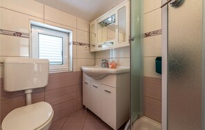 Shower, hair dryer