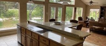 LIVE WATER LODGE on Johnson Creek<br>4 Bedrooms sleep 9, 3.5 baths