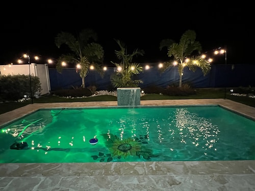 Villa MiCasaSuCasa 🌻 Boqueron PR 3 bedrooms 3 full bathrooms sleeps 9. Pool 