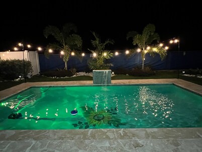 Villa MiCasaSuCasa 🌻 Boqueron PR 3 bedrooms 3 full bathrooms sleeps 9. Pool 