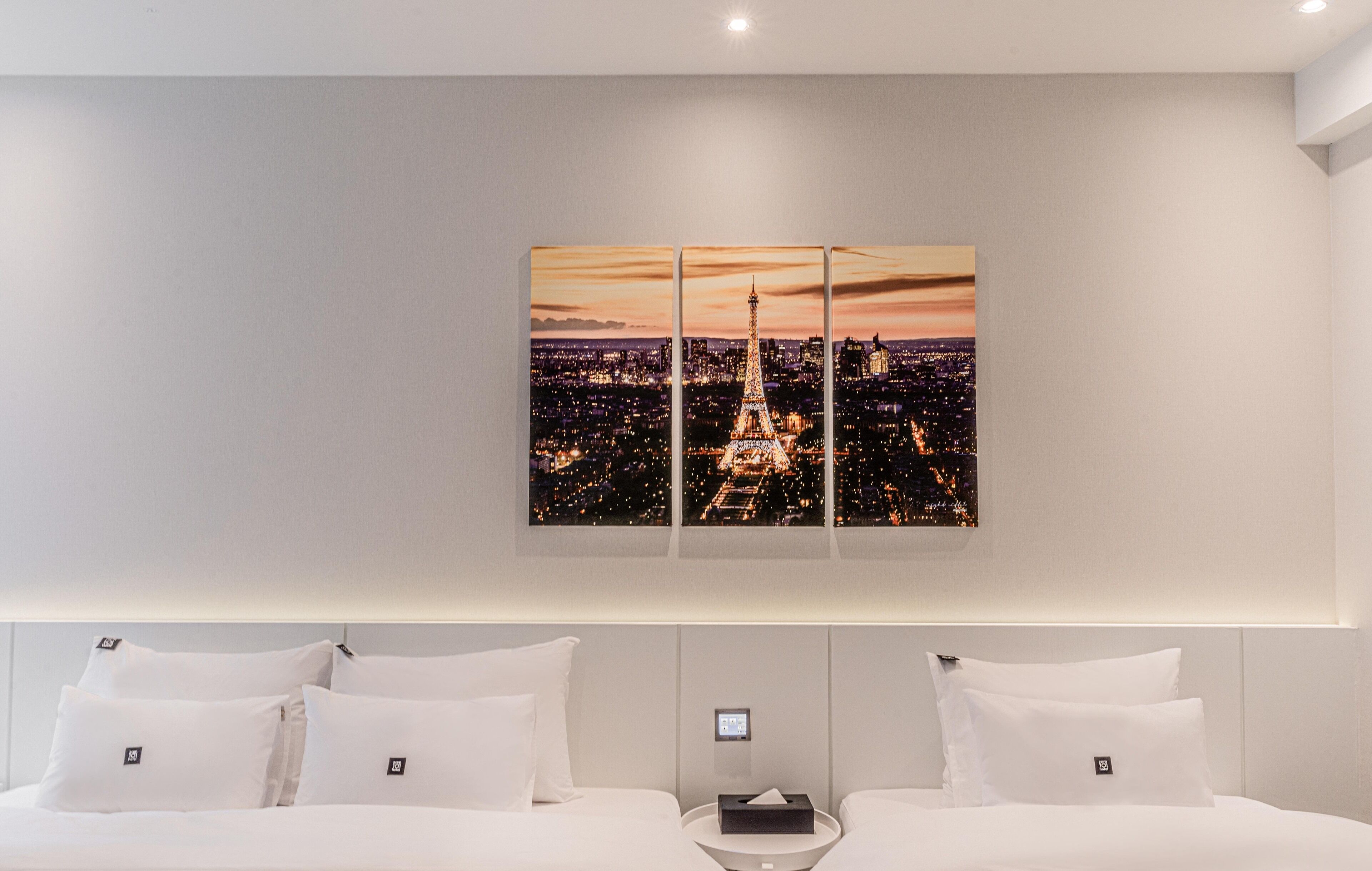 デラックス ツインルーム | 高級寝具、羽毛の掛け布団、低反発ベッド、セーフティボックス (室内)