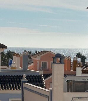 Blick von der Unterkunft