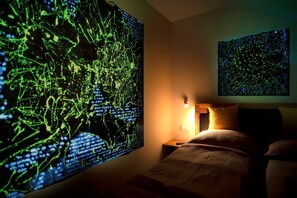 1 chambre, bureau, Wi-Fi, draps fournis