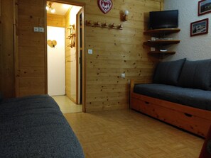 Interior - Les Saisies - Spacious Savoyard studio - south-facing terrace (Hauteluce)