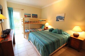 2 bedrooms, iron/ironing board, travel crib, free WiFi