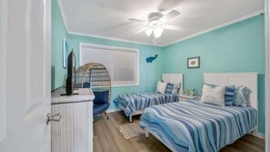 2 bedrooms, iron/ironing board, WiFi, bed sheets - Warm Oceanfront 2BR,King Pool,P4 (North Myrtle Beach)