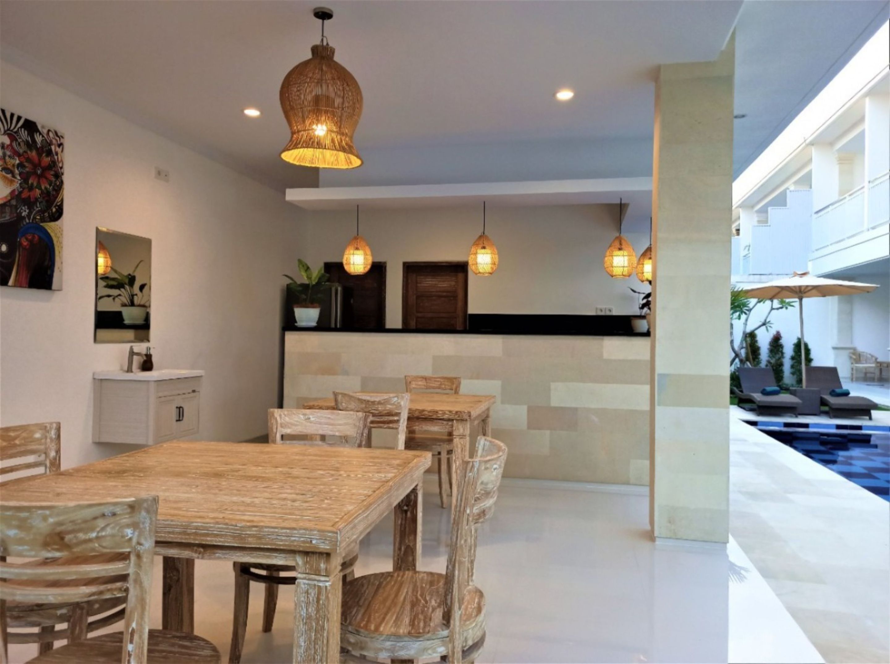 Kamar Double Deluks | Dapur bersama