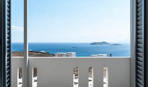 Individually decorated, individually furnished, blackout curtains - Antigoni Villas (Andros)