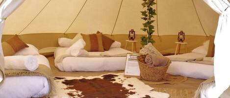 1 室のベッドルーム、ベッドシーツ