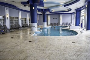 Indoor pool, outdoor pool