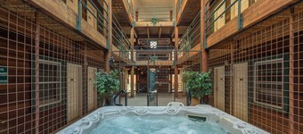 Modern, Chic Dream Location | Electric Fireplace, Covered Parking, Elevator | 3 Mins To Skiing!