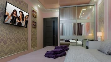 2 bedrooms, desk, iron/ironing board, free WiFi
