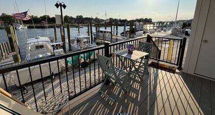 Lewes canalfront condo! Amazing views! Walk to beach or town!