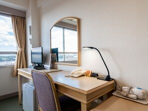 Iron/ironing board, free WiFi, bed sheets - Tabist Hotel Ginga Kisarazu (Kisarazu)
