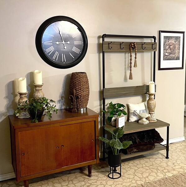 Interior - Enjoy a cozy holiday getaway in our peaceful rural home. (Mead)