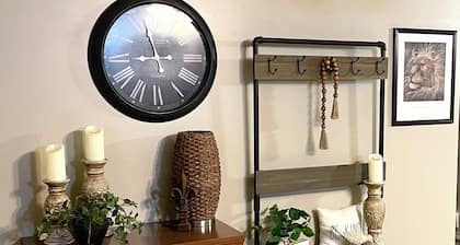 Enjoy a cozy holiday getaway in our peaceful rural home.