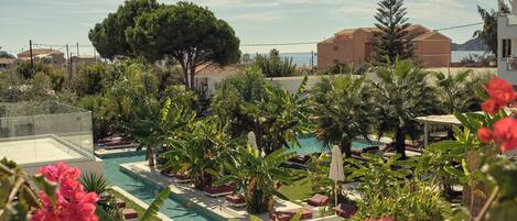 Alberca al aire libre