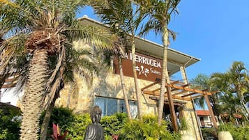 Overnatningsstedets facade