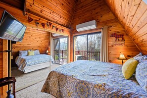 3 slaapkamers, een bureau, een strijkplank/strijkijzer, gratis wifi