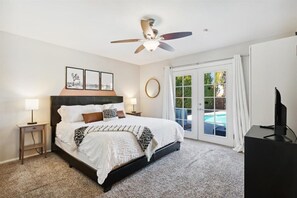 3 bedrooms, iron/ironing board, travel cot, free WiFi