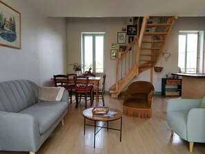 Living area - Résidence Le Brin d'Amour - la belle étoile (Bize-Minervois)