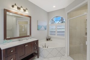 House, Multiple Beds (Waterfront home on key lot with pool ) | Bathroom