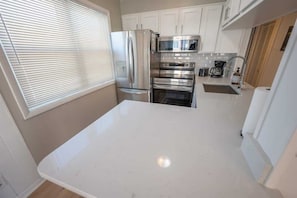 Fridge, microwave, oven, stovetop - Updated Oceanview Modern Decor, Private Balcony! (North Myrtle Beach)
