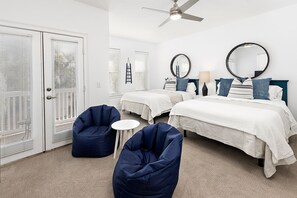 3 bedrooms, desk, iron/ironing board, free WiFi