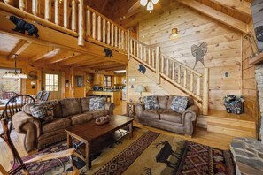 Smart TV, fireplace, offices