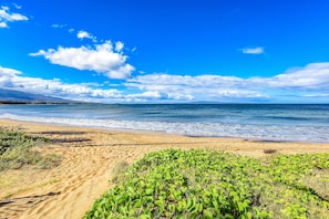On the beach