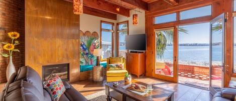 Älytelevisio, takka