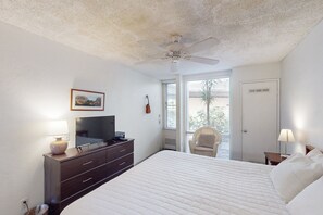 1 bedroom, iron/ironing board, internet, bed sheets