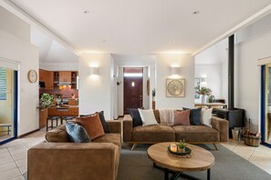TV, fireplace, Netflix, streaming services
