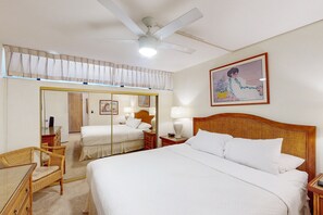 1 bedroom, iron/ironing board, Internet, bed sheets