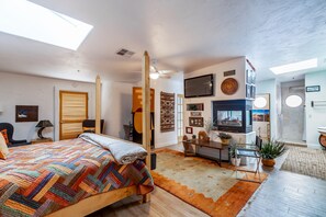 1 bedroom, iron/ironing board, Internet, bed sheets