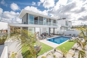 Pool - Villa Prol26, Stunning 3bdr Protaras Villa with Pool, Close to Fig Tree Bay (Protaras)