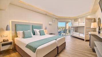 Family Room, Pool View | In-room safe, desk, iron/ironing board, free WiFi